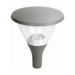NVC Fremont Post Top LED 4000K IP65 40W 3360lm 607mmx500mm Dia Aluminium/Polycarbonate