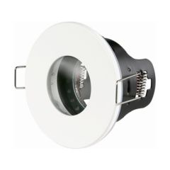 NVC Miami Fire Rated GU10 Downlight IP65 White Bezel Pack=10