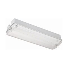 NVC Nebraska V3 LED Emergency Bulkhead 3hrM IP65 2W c/w ISO Legend Pack