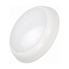 NVC Portland 15W LED IP54 Bulkhead Chrome 4000K-5000K EM