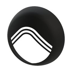 Ovia OEO1BK EVO ORB Evo Orb Decorative Bezel Matt Black - Matt Black