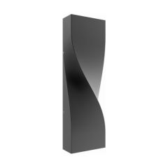 Ovia TWIST 11W Up & Down LED Wall Fitting - Grey