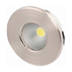 Ovia NOVA 0.8W 12V LED Plastic Recessed Circular Starlight - Satin Chrome