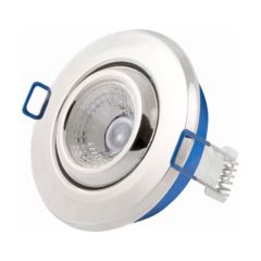 OVIA OV5405CH5WD Inceptor Nano 5 LED 2700K Adjustable Dimmable IP54 Downlight 4.8W 90x54mm Chrome