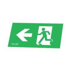 Ovia EMERGENCY ACCESSORIES Ernex LED Box Exit Sign Legend Left
