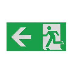 Ovia EMERGENCY ACCESSORIES Hanex & Vanex LED Box Exit Sign Legend Left