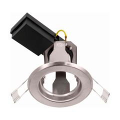 Ovia OVGZ015SC BAYLIS 50W Max. GZ10/GU10 Fixed Downlight - Satin Chrome