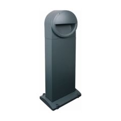 Ovia HOLBORN 20W Max. E27 Holborn Single Sided Bollard - Grey
