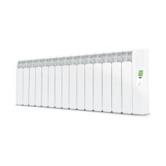 Rointe KRI1500RADC3 Kyros Radiator Electric c/w Preset Programs 15 Elements Short 1500W 1330x420x98mm White RAL 9016