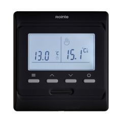 Rointe TSETI02 ST.2 Thermostat Digital Programmable for Underfloor Heating 85x88x15mm Black