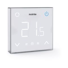 Rointe TSMTIW2 CT.2 Thermostat Digital c/w Wi-Fi for Underfloor Heating 77x77x15mm White