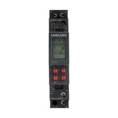 Sangamo 71111 DIN/PANEL 1Mod 1Ch 7 Day Switch Pulse Programming 46 ops