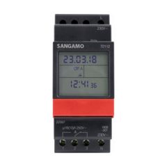 Sangamo 72112 DIN/PANEL 2Mod 1Ch 7 Day Key & Switch Pulse Programming 46 ops