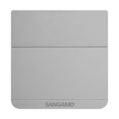 Sangamo CHPRSTATFS Choice Plus Electronic c/w Frost Protection Room Thermostat Silver
