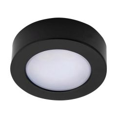 Saxby 103030 Hera 2.5W LED Under Cabinet Spot 3/4/6.5K Matt Black 69mm