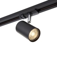 Saxby 103848 Arezzo GU10 Tracklight Matt Black Dimmable
