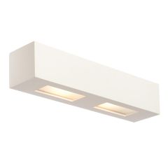 Saxby Box G9 Plaster-In Wall Light IP20 White 353x75x78mm