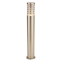 Saxby 13923 Tango 800mm E27 Post Light Brushed Stainless Steel/Clear PC