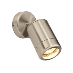 Saxby 14017 Atlantis GU10 Adjustable Spotlight IP65 Stainless Steel