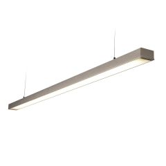 Saxby 59995 Borde 18/24W 5ft LED Surface Linear 3/4/6K 1494x68mm Silver