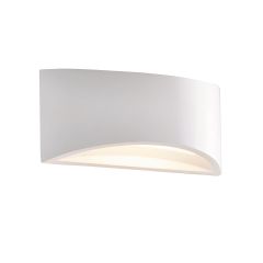Saxby Toko 1 Light Plaster-in Wall Light 3000K IP20 230lm White 95x140x300mm