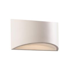 Saxby Toko 1 Light Plaster-in Wall Light 3000K IP20 230lm White 85x120x200mm