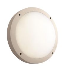 Saxby Luik 359mm White Bulkhead w/o LED Gray