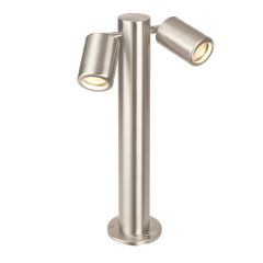 Saxby Atlantis 450mm 2xGU10 Post Light IP65 Stainless Steel