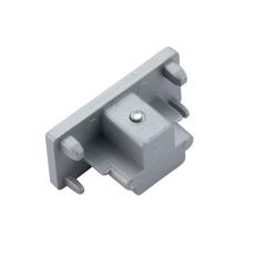 Saxby 72724 1 Circuit Track Dead End Track IP20 17x17x35mm Silver