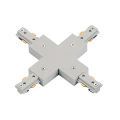 Saxby 75537 1 Circuit Type X Track Connector 182x17x182mm White