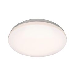 Saxby Broco 16W LED Bulkhead IP65 3000K White Frosted