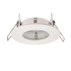 Saxby 79978 Speculo GU10 Fire Rated Downlight IP65 36mm Matt White