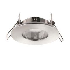 Saxby 79979 Speculo GU10 Fire Rated Downlight IP65 36mm Brushed Chrome