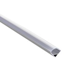 Saxby 80501 Rigel Corner 2M Aluminium LED Profile 16x16mm Silver