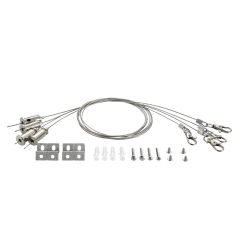 Saxby 81744 Stratus 200-1000mm Suspension Kit For LED Panels