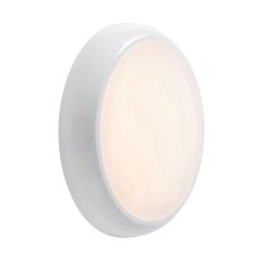 Saxby 95544 Hero 9/14/18W LED Bulkhead IP65 3/4/6K White/Opal EM Corridor Function