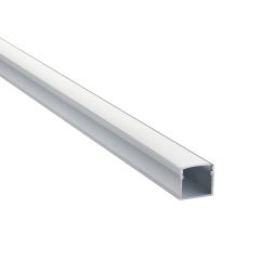 Saxby 97738 Rigel Plaster-in Wide 2M Aluminium LED Profile 21.5x23.5mm Silver