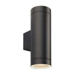Saxby 98438 PalinXL GU10 Up/Down Wall Light IP44 Textured Black