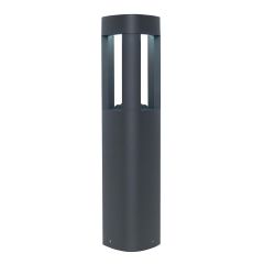 Saxby Tribeca 500mm LED Post Light 6000K IP54 8W Grey/Frosted