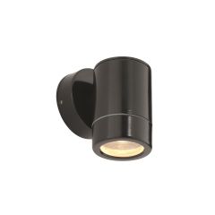 Saxby ST5009BK Odyssey Wall Light GU10 IP65 35W 240V Matt Black