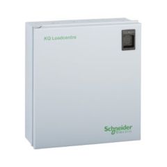 Schneider Square D IKQ 6 Way 125A SP+N Metal Distribution Board w/o Incomer