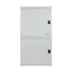 Schneider SE12BCD KQ Loadcentre c/w Plain Cover & Door Enclosure 484x470x139mm Steel