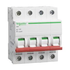 Schneider SEA91254 Acti9 Isobar 4P Switch Disconnector Incomer 125A