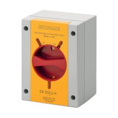 Scame TP+N 20A Enclosed Rotary Isolator IP65 Plastic