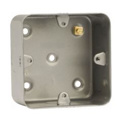 Click Essentials CL083 1 Gang 40mm Deep Mounting Box