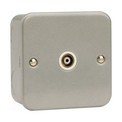 Click Essentials CL158 Single Isolated Coaxial Outlet