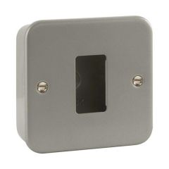 Click Essentials CL20401B 1 Gang GridPro Frontplate & Back Box