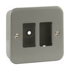 Click Essentials CL20402 2 Gang GridPro Frontplate & Back Box