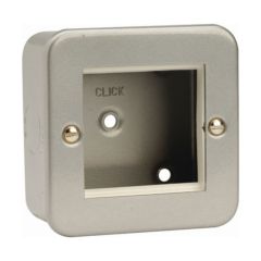 Click Essentials CL311 1 Gang New Media Unfurnished Plate - 2 Apertures