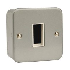 Click Essentials CL401 1 Gang MiniGrid Unfurnished Plate - 1 Aperture